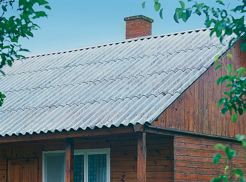 шиферная кровля фото